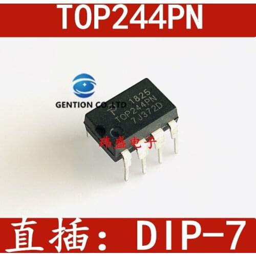 10PCS TOP244P TOP244PN DIP switch power management chip in stock 100% new and original