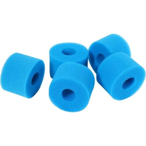 5PCS Swimming Pool Foam Filter Sponge for Intex S1 Reusable Washable Biofoam Cleaner Pool Foam Filter Swimming Accessorie