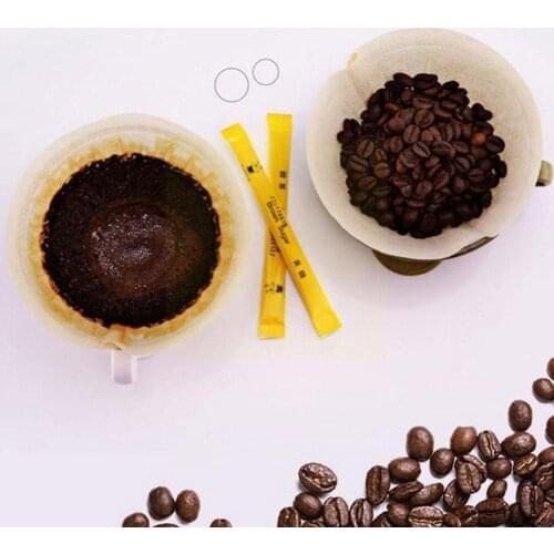 100Pcs/Set Coffee Paper Round 56 Mm 60 Mm 68 Mm For Espresso Coffee V60 Moka Tools Pot Paper Dripper Filters Filter Coffee V6U6