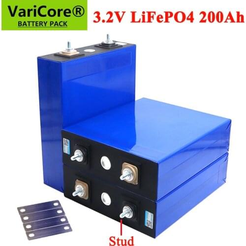 VariCore 3.2V 200Ah LiFePO4 lithium battery 3.2v 3C Lithium iron phosphate battery for 12V 24V battery inverter vehicle RV