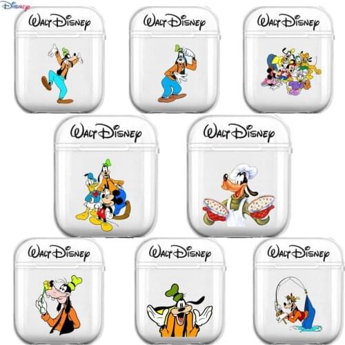 2021 New Disney Goofy Soft Silicone Cases For Airpods 1/2 Protective Bluetooth Wireless Earphone Cover For Air Pods Charging Bo