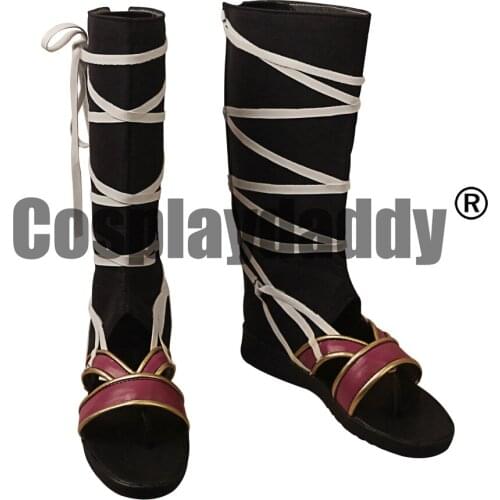 Senren Banka A Thousand Loves and a Myriad of Flowers Hitachi Mako Ninja Ver. Game Cosplay Shoes Boots S008
