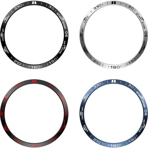 Fashion Scale Stainless Steel Watch Bezel Ring For Garmin Fenix 5 Replacement Adhesive Cover For Men Women Smart Watch Parts