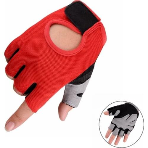 S-L Men Women Half Finger Cycling Gloves Summer Sports Shockproof Bike Gloves GEL MTB Bicycle Gloves Guantes Ciclismo