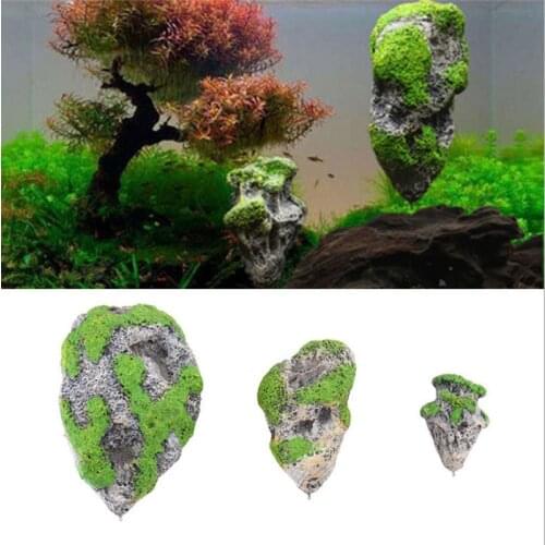 1PC Floating Rock Suspended Artificial Stone Aquarium Decor Fish Tank Decoration Floating Pumice Flying Rock Ornament