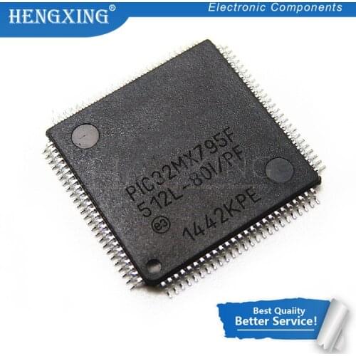 10pcs/lot PIC32MX795F512L-80I/PT PIC32MX795F512L-80I/PF PIC32MX795F512L PIC32MX795F TQFP-100