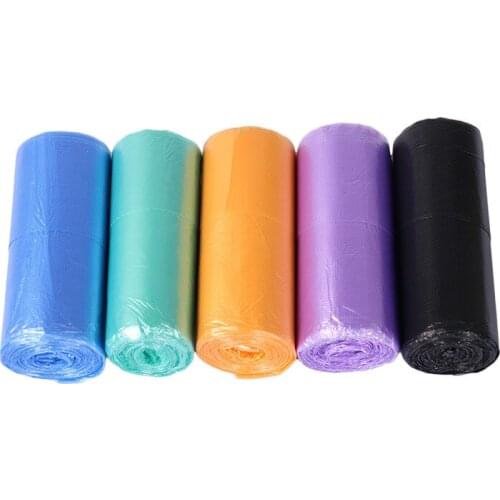 100pcs Garbage Bag Flat-mouth Vest Type Household Garbage Bag Storage Bag