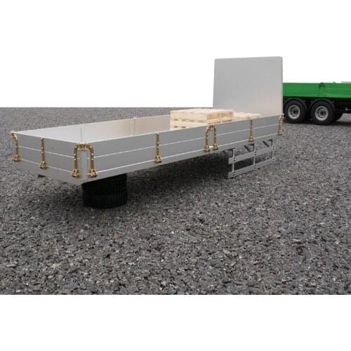 560mm aluminium alloy container for tamiya 1/14th scale remote control trailer hino 700 MAN king diy tractor actros truck