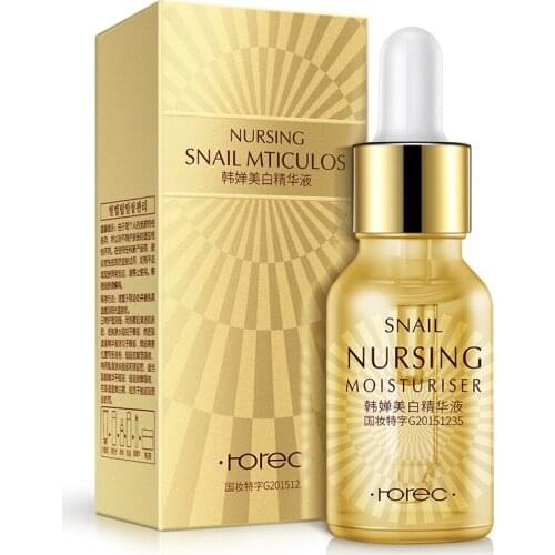 Bioaqua Horec Snail concentrate whitening essence liquid water embellish tender skin nourishing moisture essence oil