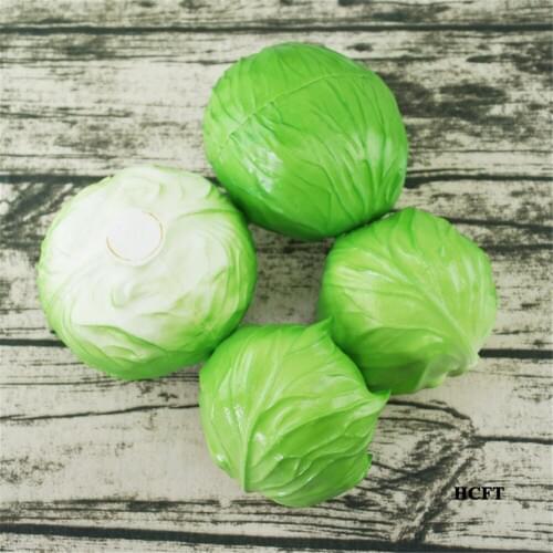 Cabbage green vegetables pakchoi model Kitchen cabinet hotel restaurant store shop decoration fake artificial vegetables props