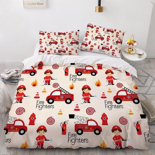 Classic 3D Quilt Duvet Cover Set Comforter Bedding Set Single King Queen Double Single Size Cartoon Design Custom Bedclothes