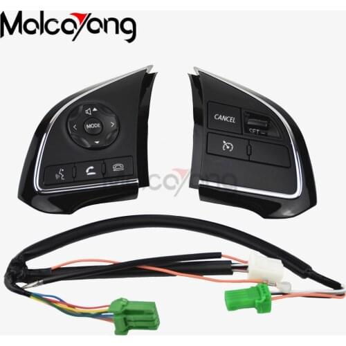 Cruise Audio Media Player Multi-Function Switch Steering Wheel Control Buttons For Mitsubishi Outlander 3 2018 2017 2016 Xpander