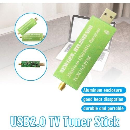 Mayitr 1pc High Quality USB 2.0 TV Tuner Stick Portable Durable Television Software Scanner Receiver