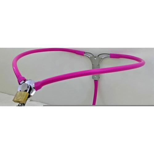 Manyjoy Stainless Steel Invisible Briefs Chastity Belt Hollow Out Safe Protecter Underwear BDSM Sex Toys For Men Penis Ring