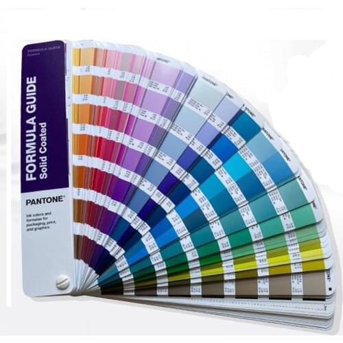 New PANTOne color Card INTERNATIONAL printing ink PANTone C card coated paper color card GP1601A