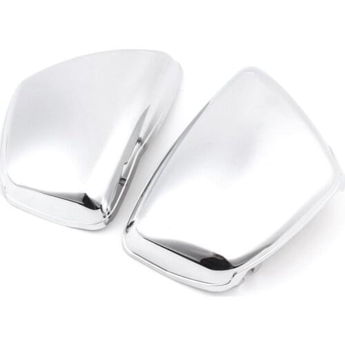 Chrome Moto Left Right Side Battery Fairing Cover for Yamaha XV700 750 1000 1100 Virago 1984-Up Motorcycle Accessories
