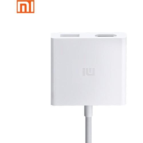 Original xiaomi USB-C to HDMI multi-function adapter / HDMI Female Charger 4K for Apple Macbook Xiaomi air 12 13 12.5 13.3