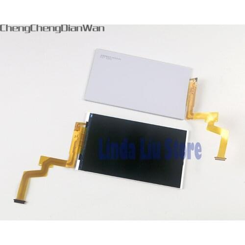 Original New Upper Top LCD Display Screen for Nintendo NEW 2DS XL LL Repair Parts Display Pane ChengChengDianWan