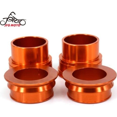 Motorcycle Front And Rear Aluminum Wheel Hub Spacer For KTM SX SXF XCF 125 150 200 250 300 350 400 450 2013 2014 13 14