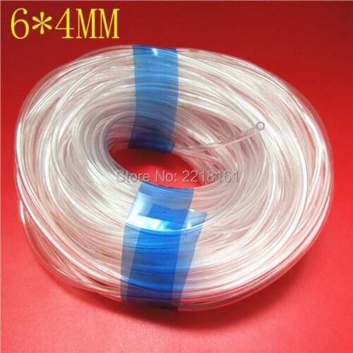 20M wholesale for Seiko head ink pipe 6mmX4mm/Solvent printer Infinity Challenger SID ink hose single line transparent