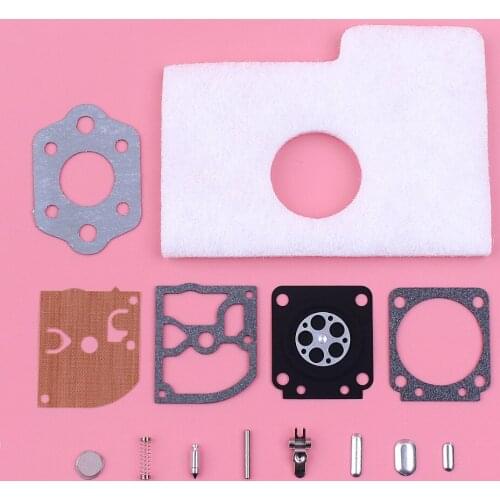 Carburetor Diaphragm Carb Gasket Air Filter Repair Kit For Stihl MS180 MS170 018 017 Zama RB-77 Chain Saw Parts