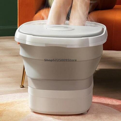 Foldable Foot Deep Bucket Household Automatic Foot Massage Electric Foot Bath Heating Constant Temperature Artifact