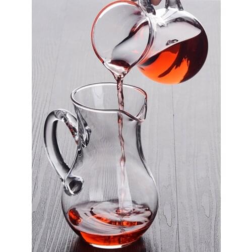 Special Offer Crystal Glass Liquor Divider Wine Pot Wine Wine Decanter Household Small Number Jug Wine Pot funny coffee cups