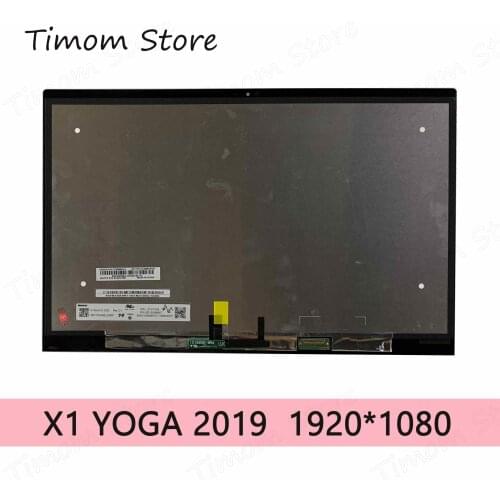 N140HCG-GR2 FOR X1 Yoga 2019 Lenovo Thinkpad LCD LED ASSEMBLY 14.0" ST50M68121 FHD 1920*1080 IPS 72% NTSC 30pins 01YN158 Innolux