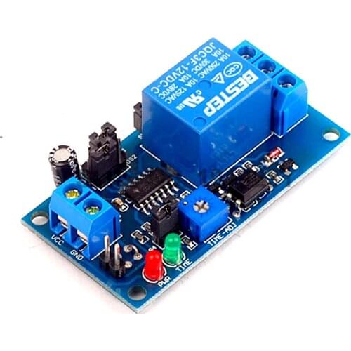High Quality Delay Relay Delay Turn On / Delay Turn Off Switch Module with Timer DC 12V