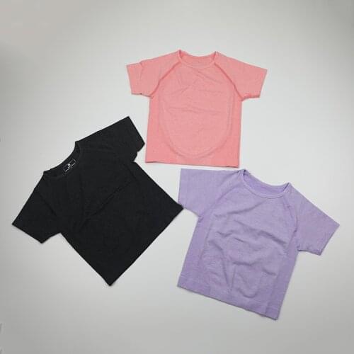 Womens Seamless Short Sleeve Crop Top Yoga Shirts Slim Fit Running Fitness T-shirts Workout Tops For Women Gym Sport Tshirt