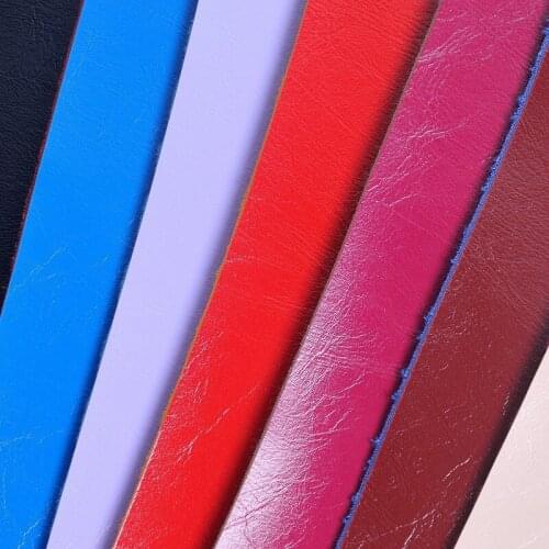 1.6mm color patent synthetic PU leather/ high quality thicker wallet leather fabric/ sofa handbag shoes material/ fast express