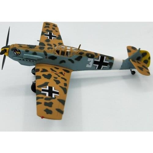 1:72 German air force BF109E/TROP fighter model trumpet 37279 Collection model
