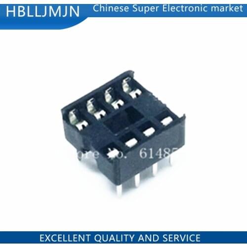 60PCS/LOT 8pin DIP IC sockets Adaptor Solder Type 8 pin