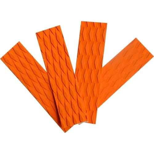 8Pcs Non-slip EVA Surfboard Skimboard Traction Pad Bar Grip Tail Pads 3 Size