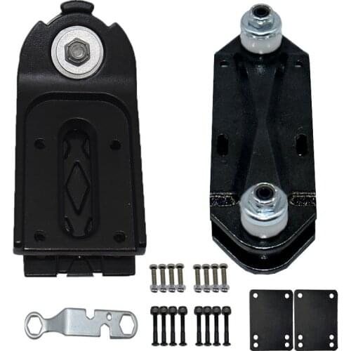 1Set Surfboard Skateboard Surfskate Bridge Water Bridge Longboard Surf Skate Bridge Base Skate with Risers Bolts