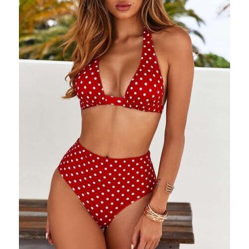 Dozw Polka Dot Swimwear