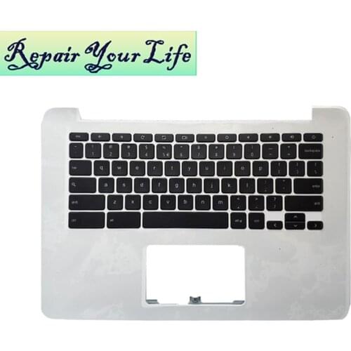 Laptop keyboard for ASUS C300MA C300M US English AE0C8R00010 9Z.N8LSQ.11D NSK-UZ1SQ 0KNB0-112BUI00 black white Palmrest cover