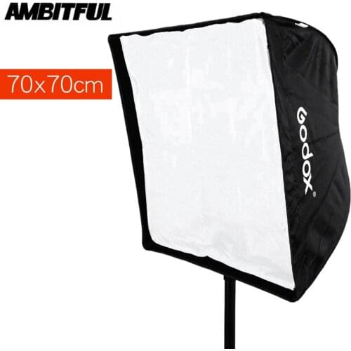 Godox Portable Softbox 70*70cm / 28in * 28in Photo Studio Umbrella Softbox Reflector for Flash Speedlight