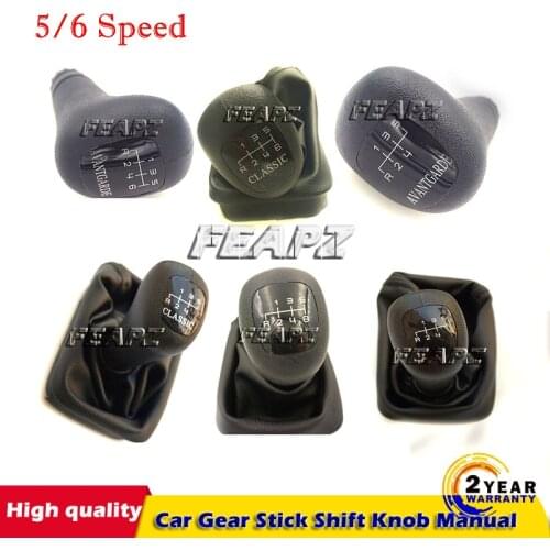 6 Speed Car Shift Gear Knobs With Gaitor For Mercedes Benz W202 C Class CLASSIC AVANTGARDE ELEGANCE