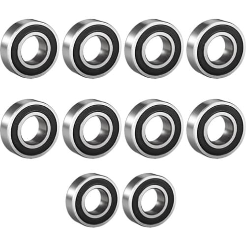 6003ZZ 6003RS Deep Groove Ball Bearing Double Shield 17mm x 35mm x 10mm Bearing Steel Bearings, 10-Pack