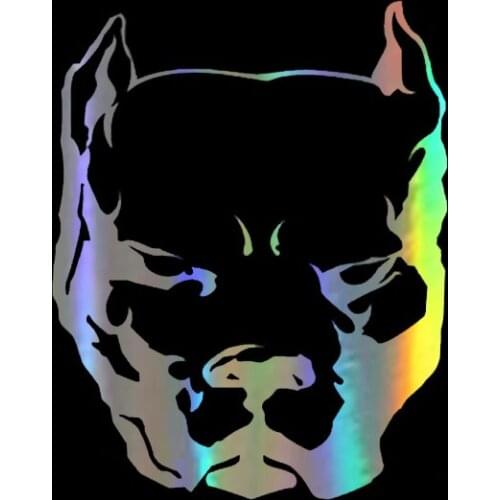 ChienHow Funny Car Stickers 3D 14*18CM BULLFIGHTING TRIBAL Bulldog Auto Stickers on Car and Decals Rear Window Vinyl