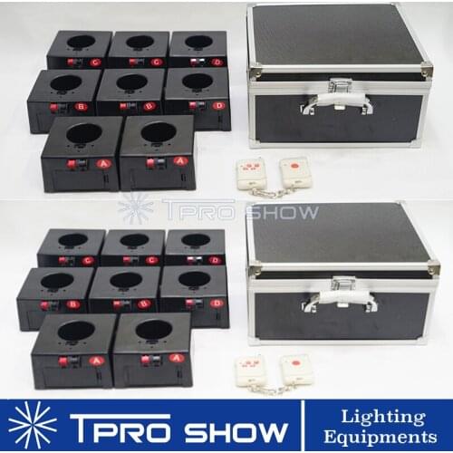 2Set Cold Fireworks System Sparking Machine Wireless Remote Control Pyrotechnics Stage Effect Fountain Ignitor Indoor Weddings