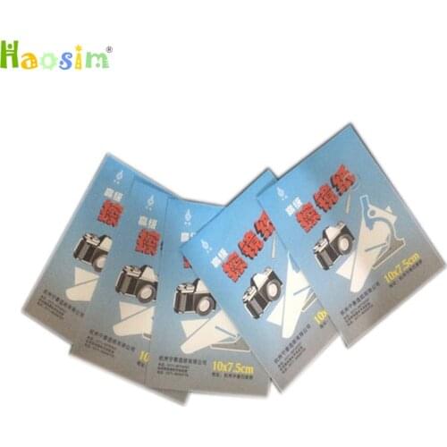 5piece 10*7.5cm 50 sheets DSLR Camera Lens Tissue Cleaning Paper