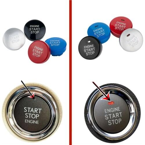 ABS Interior Accessories Styling Start Stop Engine Ignition Cover Auto Button Case For Subaru BRZ Impreza XV Forester Outback