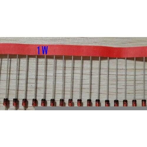 Free shipping 100pcs 1N4750A 1W 27V Zener diode