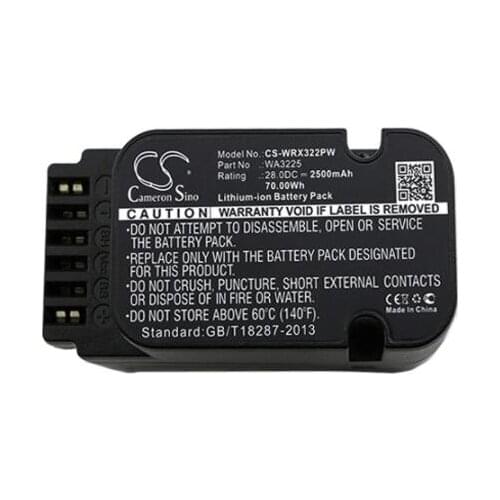 Cameron sino 2500mah battery for WORX Landroid L1500i M500 WG754E WG790E.1 lawnmower WG783E WG790E WG790E.1 WG791E WG791E.1