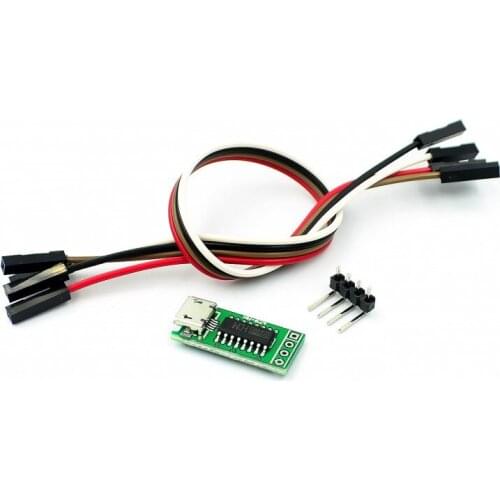 CH340C Micro USB to TTL Serial Port ISP Download Module 5V/3.3V 500mA Replace CH340G CH340T For STM32 51 With Lines In Stock