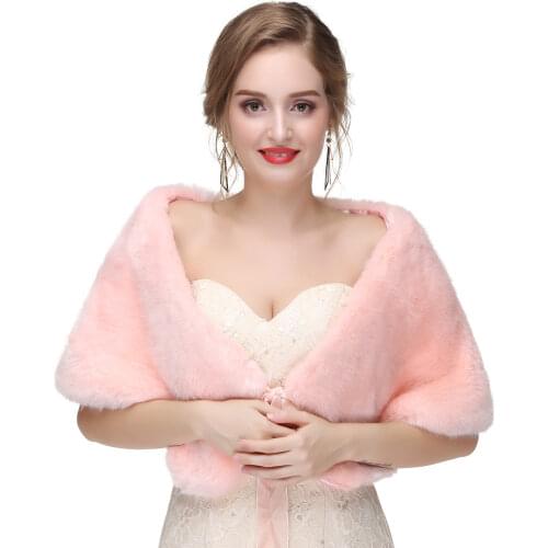 Свадебные меховые накидки FOLOBE China At AliExpress