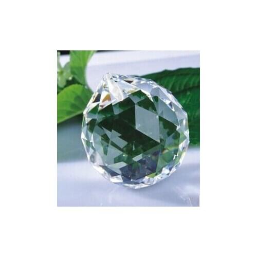 28pcs/lot 40mm Crystal Chandelier Ball Prism Crystal Prism Drop For Chandelier Parts & Wedding X-mas Event Party Supplie