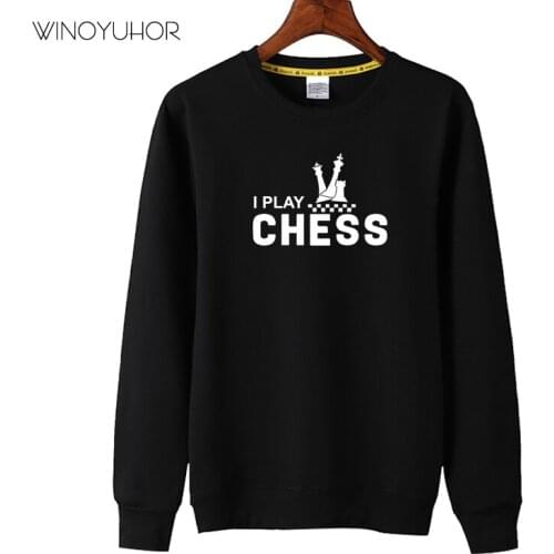 I Play Chess Funny Game Sweatshirt Kids Boys Autumn Long Sleeve Pullovers Casual Tops Baby Girls Clothes High Quality